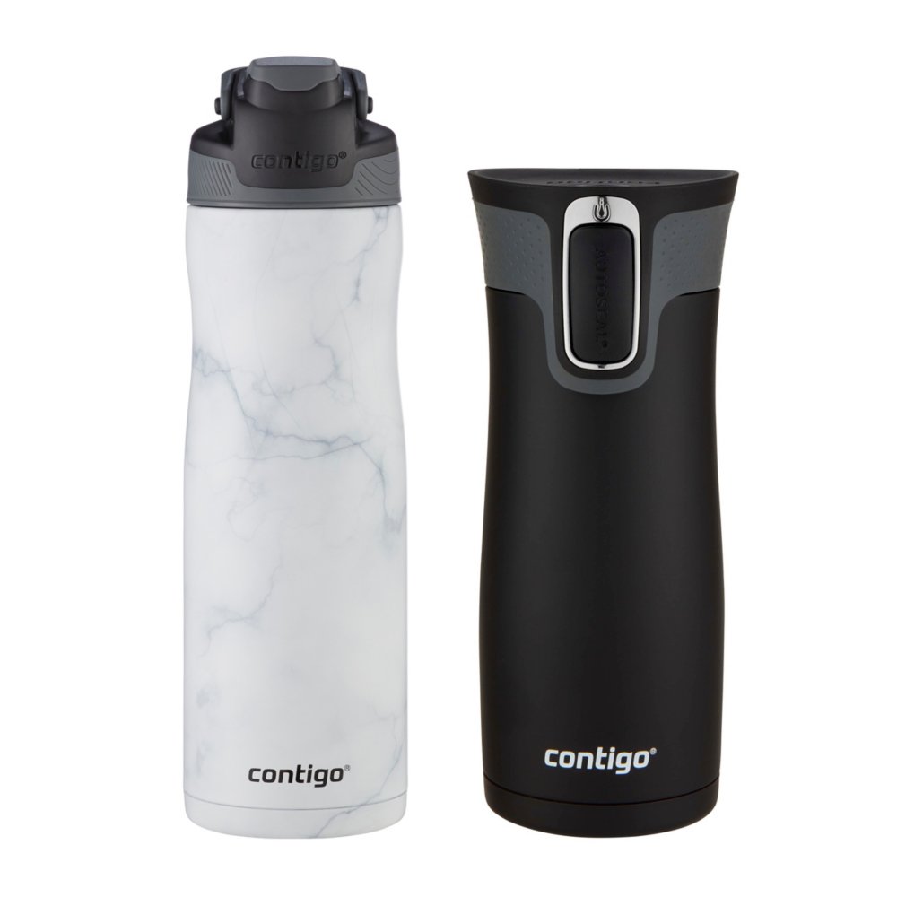 Contigo black water store bottle